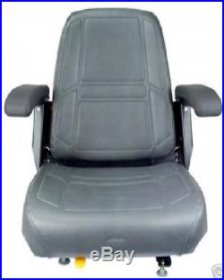 SCAG NEW ZERO TURN MOWER HIGH BACK COMFORT RIDE SEAT with FLIP-UP ARMRESTS