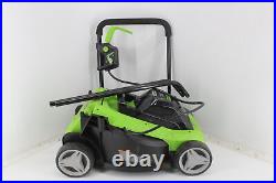 SEE NOTES Greenworks MO24B410 Easy Push Electric Cordless Lawn Mower 24V 13Inch
