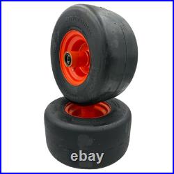 SET of 2 13x6.50-6 Flat Free Wheel (Compatible with 482504 483050 9278)