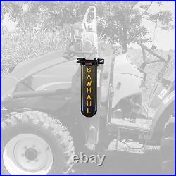 SawHaul Universal Chainsaw Carrier Fixed Mount for Tractors, 20 Scabbard
