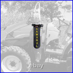 SawHaul Universal Chainsaw Carrier Fixed Mount for Tractors, 20 Scabbard