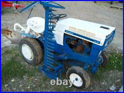 Sears Suburban 12Hp 6-Speed with Sicklebar Mower and 3-point Hitch Plow, Nice