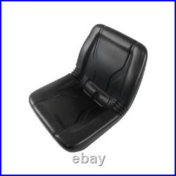 Seat For Kubota L3010 L3410 L3710 L4310 L4610 Compact Tractors L48 Backhoe-Black