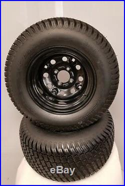 Set (2) 23X10.50-12 Scag Turf Tiger Replacement Wheels And Tires Wheel Tire Set