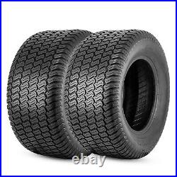 Set 2 23x9.50-12 Lawn Mower Tires 23x9.5x12 4PR Tubeless Tractor Tire Heavy Duty
