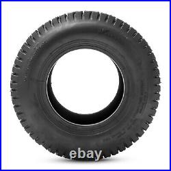 Set 2 Lawn Mower Tires 4 PLY Tubeless Garden Tractor Tire Replacement Turf Tyre