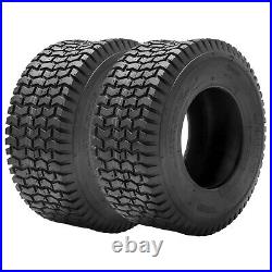 Set Of 2 20x8.00-8 Lawn Mower Tires 4Ply 20x8x8 Turf Friendly Tractor Tubeless