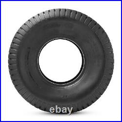 Set Of 2 20x8.00-8 Lawn Mower Tires 4Ply 20x8x8 Turf Friendly Tractor Tubeless