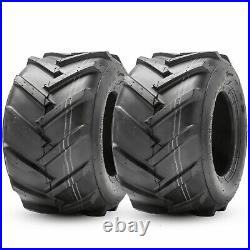 Set Of 2 24x12-12 Lawn Mower Tires 4PR Heavy Duty 24x12x12 Garden Tubeless Tyres