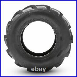 Set Of 2 24x12-12 Lawn Mower Tires 4PR Heavy Duty 24x12x12 Garden Tubeless Tyres