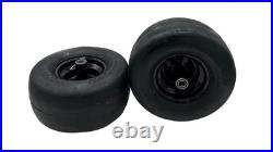 Set of 2 13x6.50-6 4 Ply Smooth Tire & Wheel Assembly