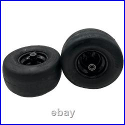 Set of 2 13x6.50-6 4 Ply Smooth Tire & Wheel Assembly