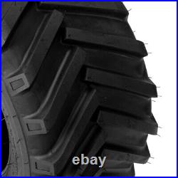 Set of 2 18x9.50-8 Lawn Mower Tractor Turf Tires 2 Ply Tread Depth 0.63