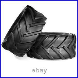 Set of 2 20x10.00-8 4PR Garden Lawn Mower Tractor Turf Tires Rim Width 7.0
