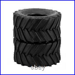Set of 2 20x10.00-8 4PR Garden Lawn Mower Tractor Turf Tires Rim Width 7.0