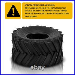 Set of 2 20x10.00-8 4PR Garden Lawn Mower Tractor Turf Tires Rim Width 7.0