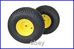 (Set of 2) 20x10.00-8 Tires & Wheels 4 Ply Lawn & Garden Mower Turf Tires ATW003