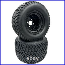 Set of 2 20x12.00-10 Lawn Mower Wheel (Compatible with OEM 601347 and More)