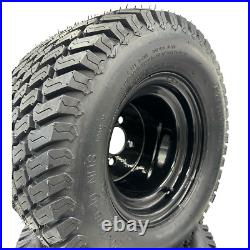 Set of 2 20x12.00-10 Lawn Mower Wheel (Compatible with OEM 601347 and More)