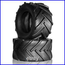 Set of 2 24x12.00-12 Lawn Mower Garden Tractor Tires 6 Ply 24x12-12 Tubeless