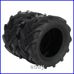 Set of 2 24x12.00-12 Lawn Mower Garden Tractor Tires 6 Ply 24x12-12 Tubeless