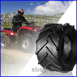 Set of 2 24x12.00-12 Lawn Mower Garden Tractor Tires 6 Ply 24x12-12 Tubeless