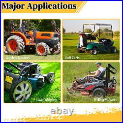 Set of 2 24x12.00-12 Lawn Mower Garden Tractor Tires 6 Ply 24x12-12 Tubeless