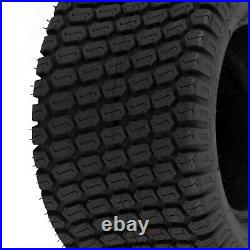 Set of 2 24x12.00-12 Lawn Mower Tractor Turf Tires 4 Ply 24x12-12 Tubeless