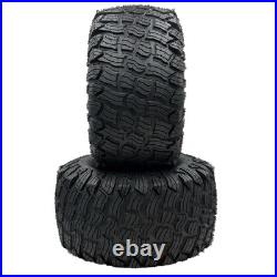 Set of 2 Silver 20x10.00-8 Reaper Turf Wheel Assembly