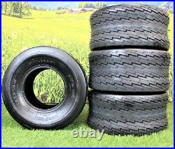 Set of Four 18x8.50-8 4 Ply Turf Tire for Golf Cart or Lawn Mower (4) 18x8.5-8
