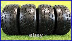 Set of Four 18x8.50-8 4 Ply Turf Tire for Golf Cart or Lawn Mower (4) 18x8.5-8