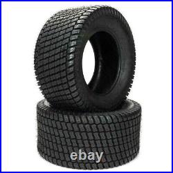 Set of Two 22x9.50-12 4 Ply Turf Tires for Lawn & Garden Mower (2) 22x9.5-12