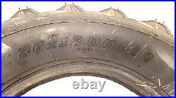 (Set of Two) 26/12.00-12 R1 B 4Ply OTR Lawn & Garden Tires FREE SHIPPING