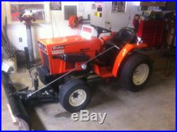 Simplicity 9518 18HP Diesel Garden Tractor (Belly Mower & Snow Plow) Org. Own