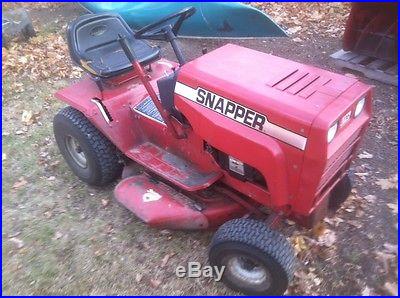 Snapper LT 16 Lawn Tractor, Mower Deck, Snow Blower
