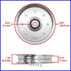 Spindle & Blade with Belt & Pulley for Cub Cadet RZT-50 618-04125 918-04125 50
