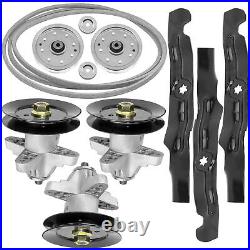 Spindle & Blade with Belt & Pulley for Cub Cadet RZT-50 618-04125 918-04125 50