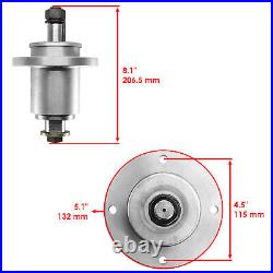 Spindle withHigh Lift Blade for Scag Freedom Z SFZ48 SFZ52 SFZ61 48 52 61 Deck