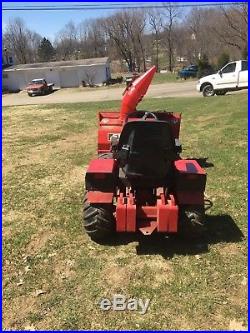 Steiner 420 4x4 Tractor With Cab Mower Deck Snow Blower & Plow Blade