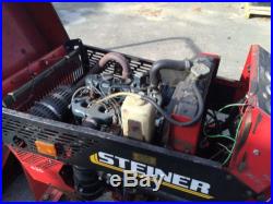 Steiner 425 Max 4X4 Tractor with Kubota D950 Diesel Engine with 4-Way Snow Plow