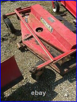 Steiner tractor mower with deck, trencher & snow blade-will divide
