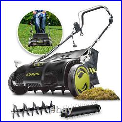 Sun Joe 15 Electric Dethatcher Scarifier with Removeable 13.2 Gallon Bag, 13 Amp