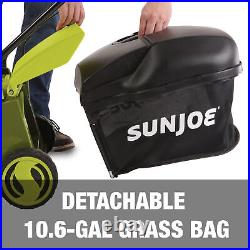 Sun Joe 24V-MJ14C 24-Volt iON+ Cordless Push Lawn Mower Kit 14-inch