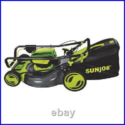 Sun Joe 24V-X2-21LM 48-Volt iON+ Cordless Lawn Mower Kit 21-inch 7-Position