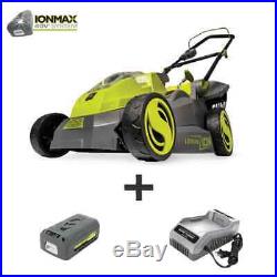 Sun Joe iON16LM 40 V Cordless 16 Lawn Mower with Brushless Motor