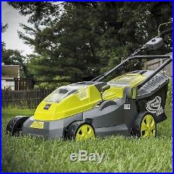Sun Joe iON16LM 40 V Cordless 16 Lawn Mower with Brushless Motor