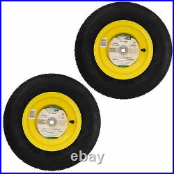 SureFit Yellow Wheel Assembly John Deere M142911 GY21453 D170 E180 16x6.5-8 2PK