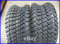 TWO 16/6.50-8,16/6.50x8 Lawnmower / Golf Cart Turf 4 ply Tubeless Tires