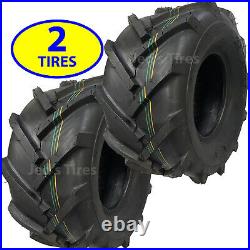 TWO 18x9.50-8 18/9.50-8 Compact Garden Tractor Riding Lawn Mower R-1 TIRE 4ply