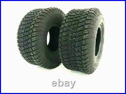 TWO (2) 20x8.00-8 AIRLOC P332 Lawn Turf Tractor Mower Tires 6 Ply 20 800 8